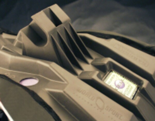 BMW R 1100 S Detail, underside of the seat